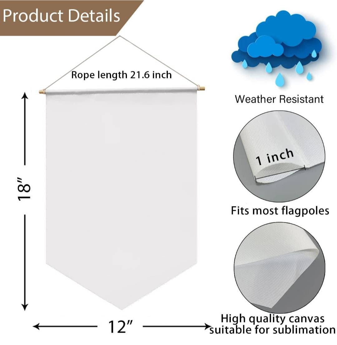 Decorative Wall Banner for Sublimating. Sublimation Blank Etsy