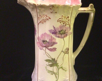 Royal Winton Grimwades Mauve Poppy Pitcher Jug