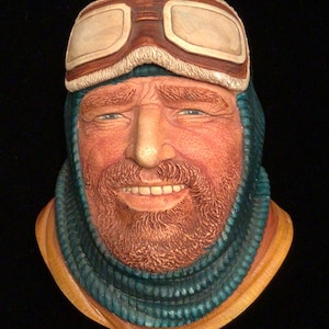 Legend Products Chalkware F. Wright 1986 Arctic Explorer
