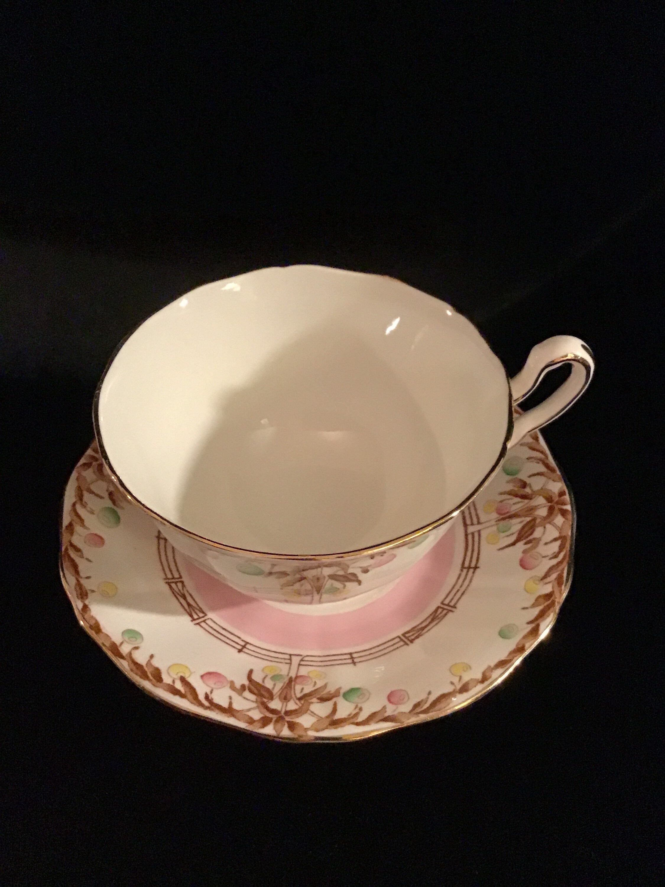 Adderley Best Bone China Pink Green Yellow Paper Lanterns or Etsy