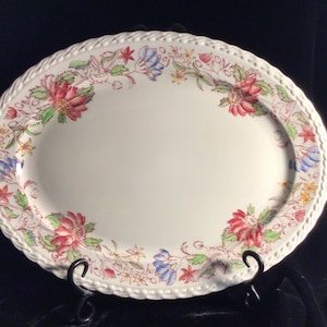 Vernon Kilns California Dolores Pattern Platter
