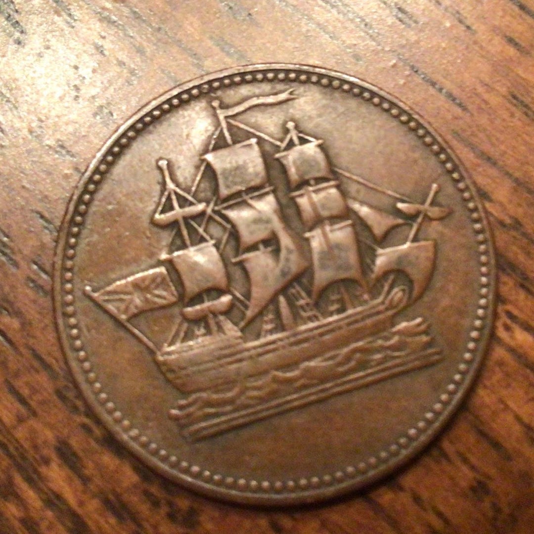 Ships Colonies and Commerce Token PE10/30 Type - Etsy