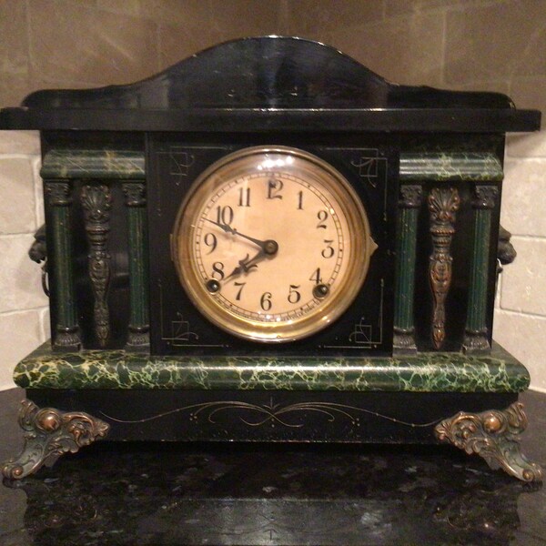 Sessions Mantle Clock Etsy