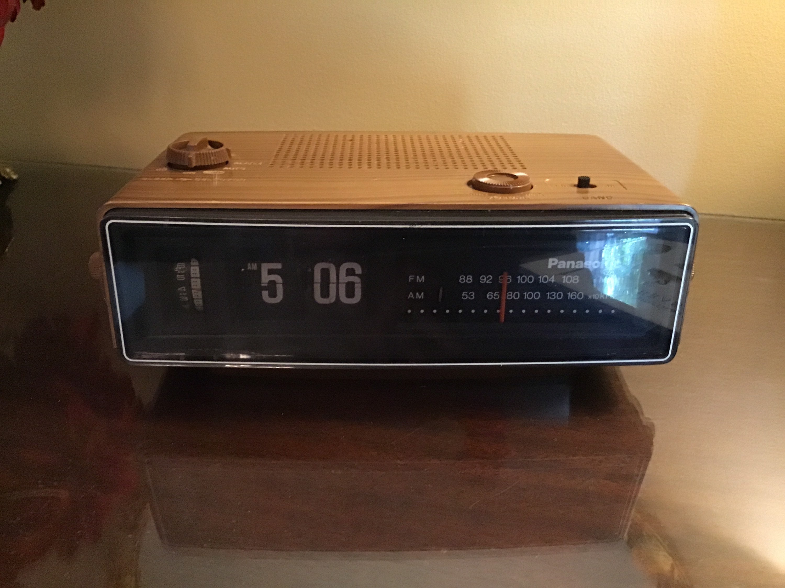 Panasonic RC-6030 Stereo Alarm Flip Clock Matsushita Japan - Etsy