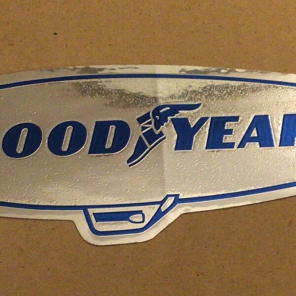 Vintage Good Year Blimp Sticker