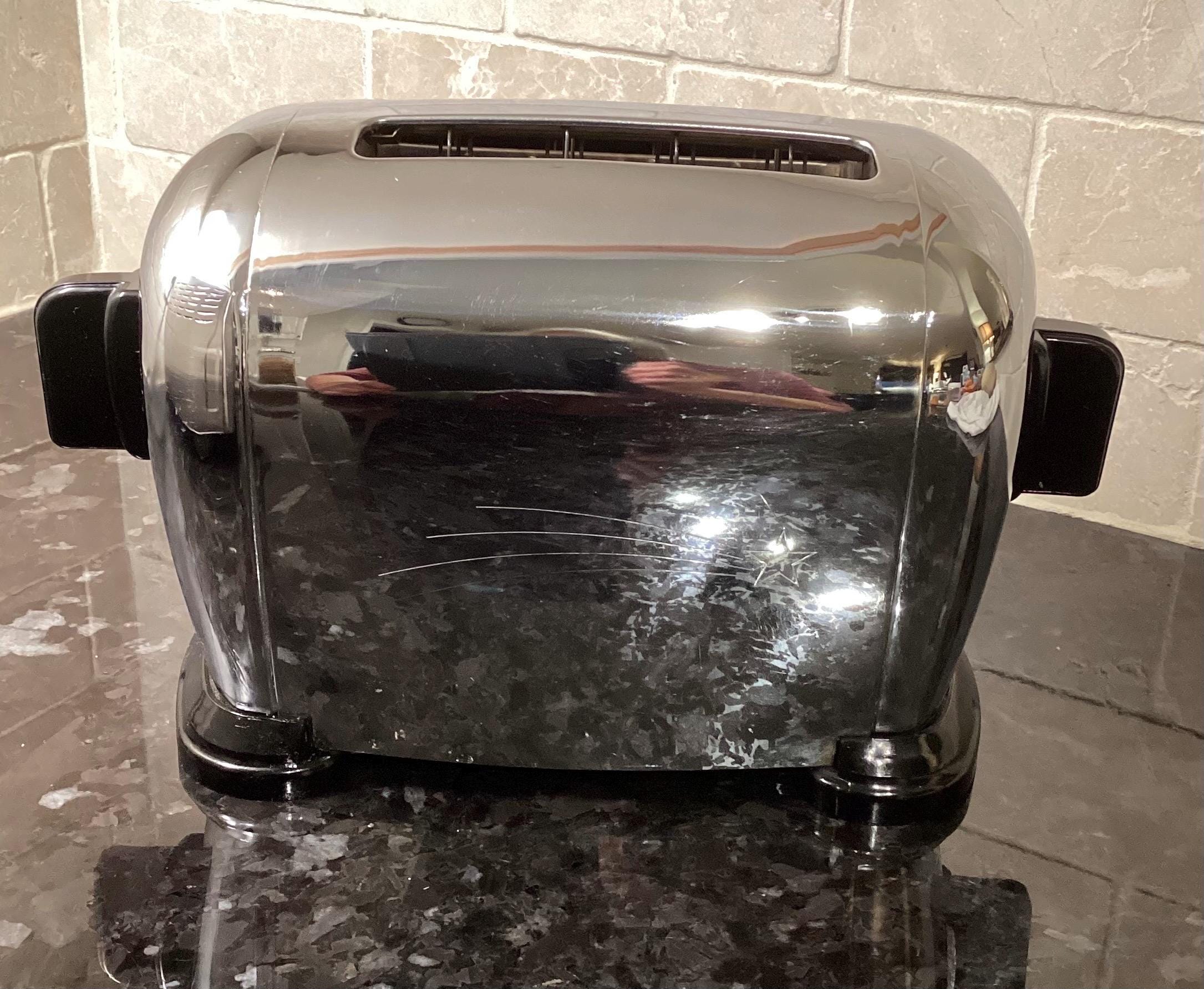 Toastwell Chrome and Bakelite Auto Drop Electric Toaster - Etsy