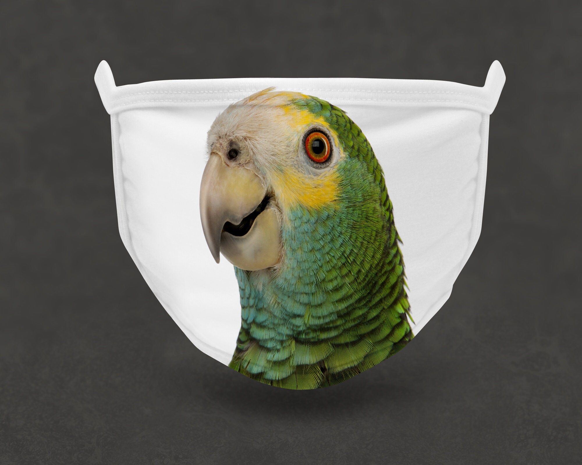 Colorful Parrot Face Mask Comes with 5 Nose Crimps and Mouth Etsy
