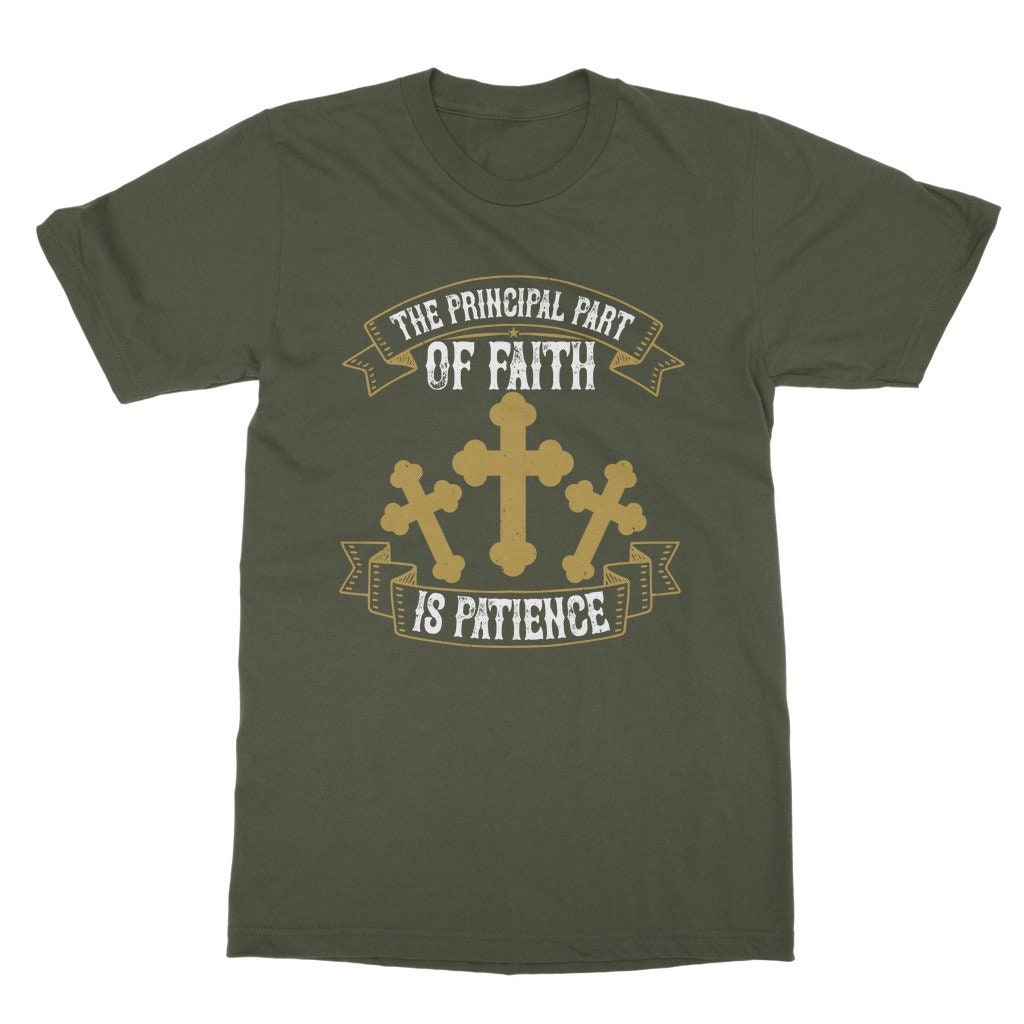 The principal part of faith is patience Classic Adult T-Shirt | Etsy