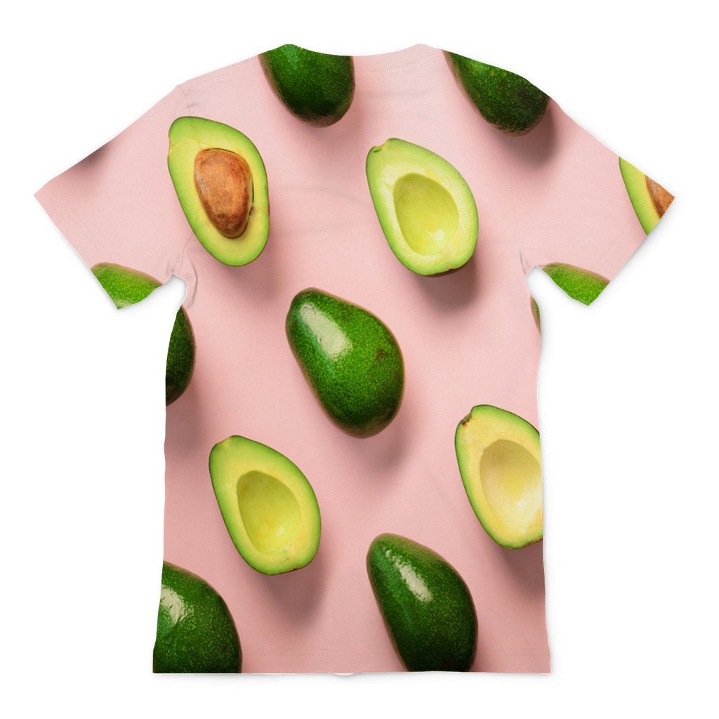 Avacado Premium Sublimation Adult T-Shirt | Etsy