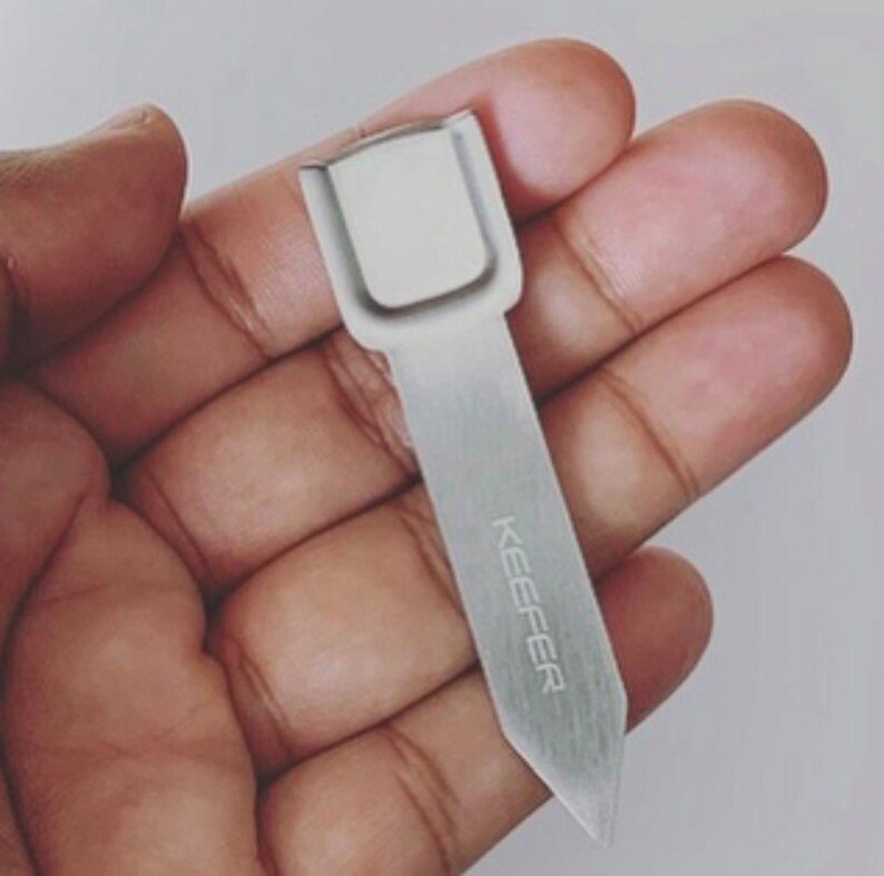 Kief Pollen Grinder Scraper Tool Mini Keef Herb Scoop Metal Etsy