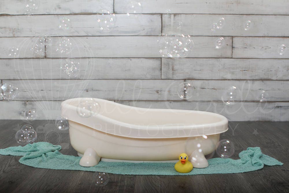 Baby Bath Digital Backdrop/Props Newborn Photography Prop. Etsy