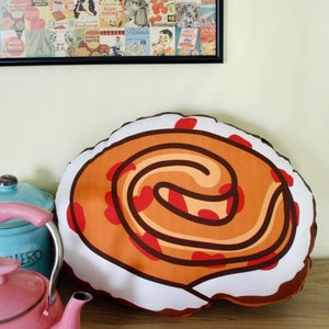 Shaped pillow Pastries Cinnamon roll