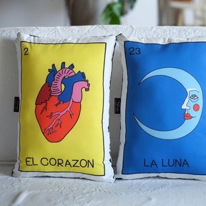 Geformte Kissen - Loteria mexicana