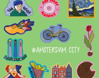 Stickers - AMSTERDAM