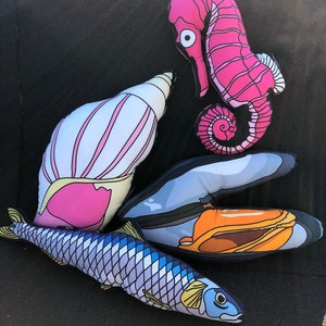 Shaped pillows - UNDER THE SEA