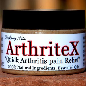 Artritis Pijnverlichting, met Arnica en 5 essentiële oliën. 100% natuurlijk.