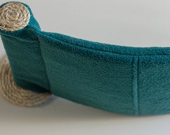 Amaca per gatti, tiragraffi, cuccia morbida e accogliente per gatti - Regalo unico per gli amanti dei gatti, mensola galleggiante per gatti montata a parete, trespolo, amaca per gatti - Verde