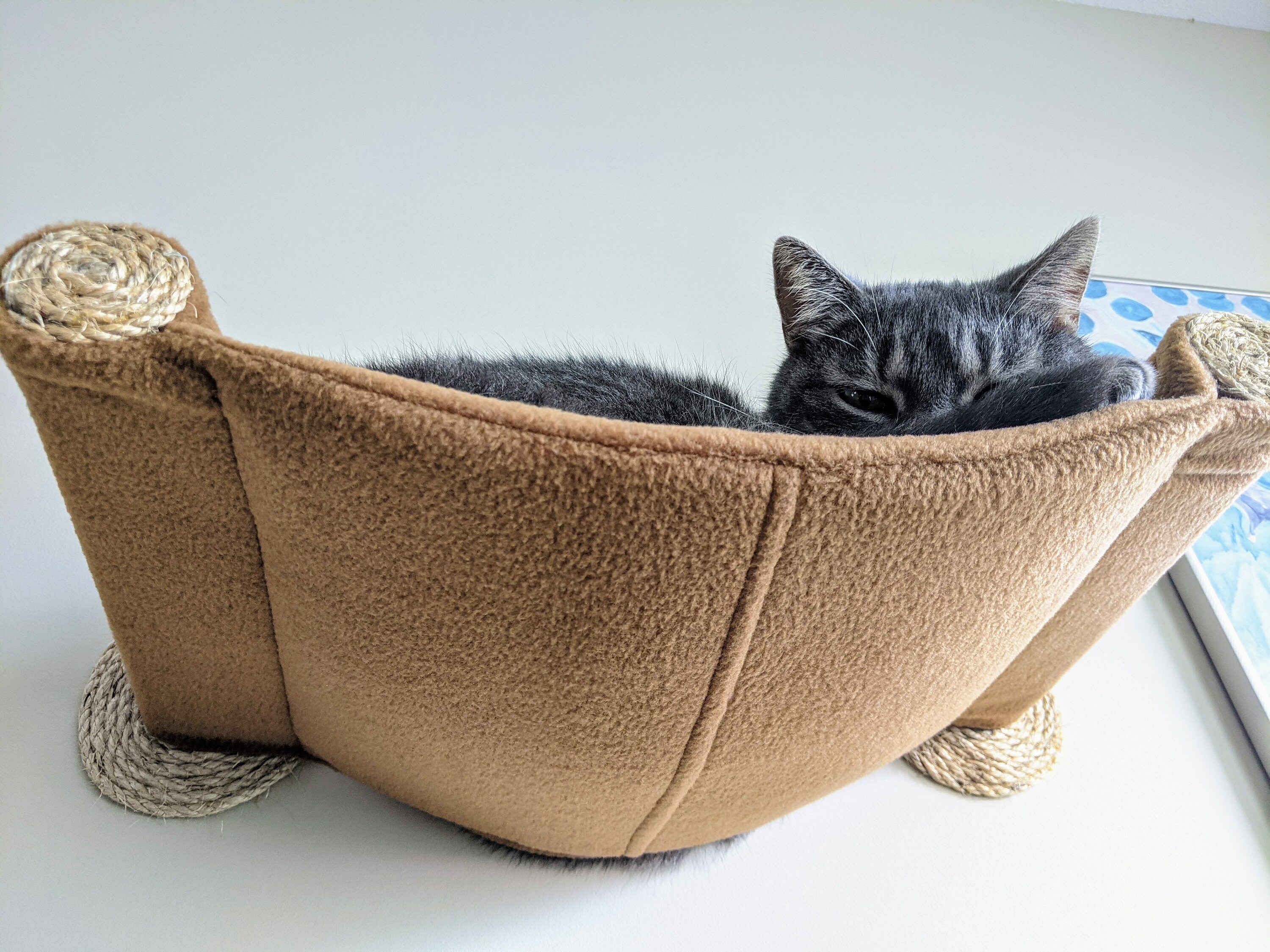 Cat Hammock Cat Tree Cozy Soft Cat Bed Unique Gift for Cat Etsy Canada