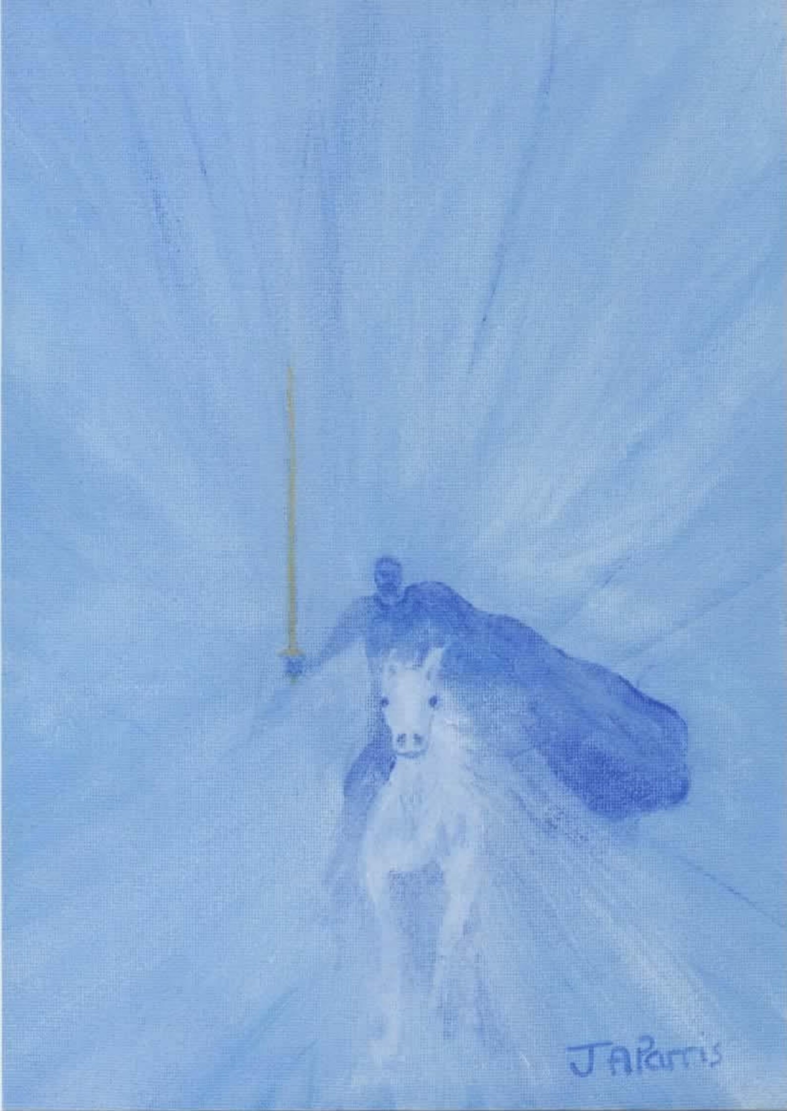 A4 Print Archangel Michael Frameless Spiritual Picture Etsy UK