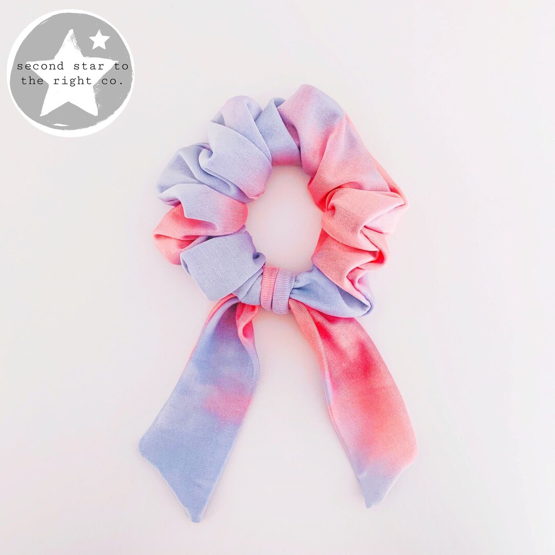 Lover Tie Dye Scrunchie / Cotton Candy Scunchie / Pastel Tie Die ...