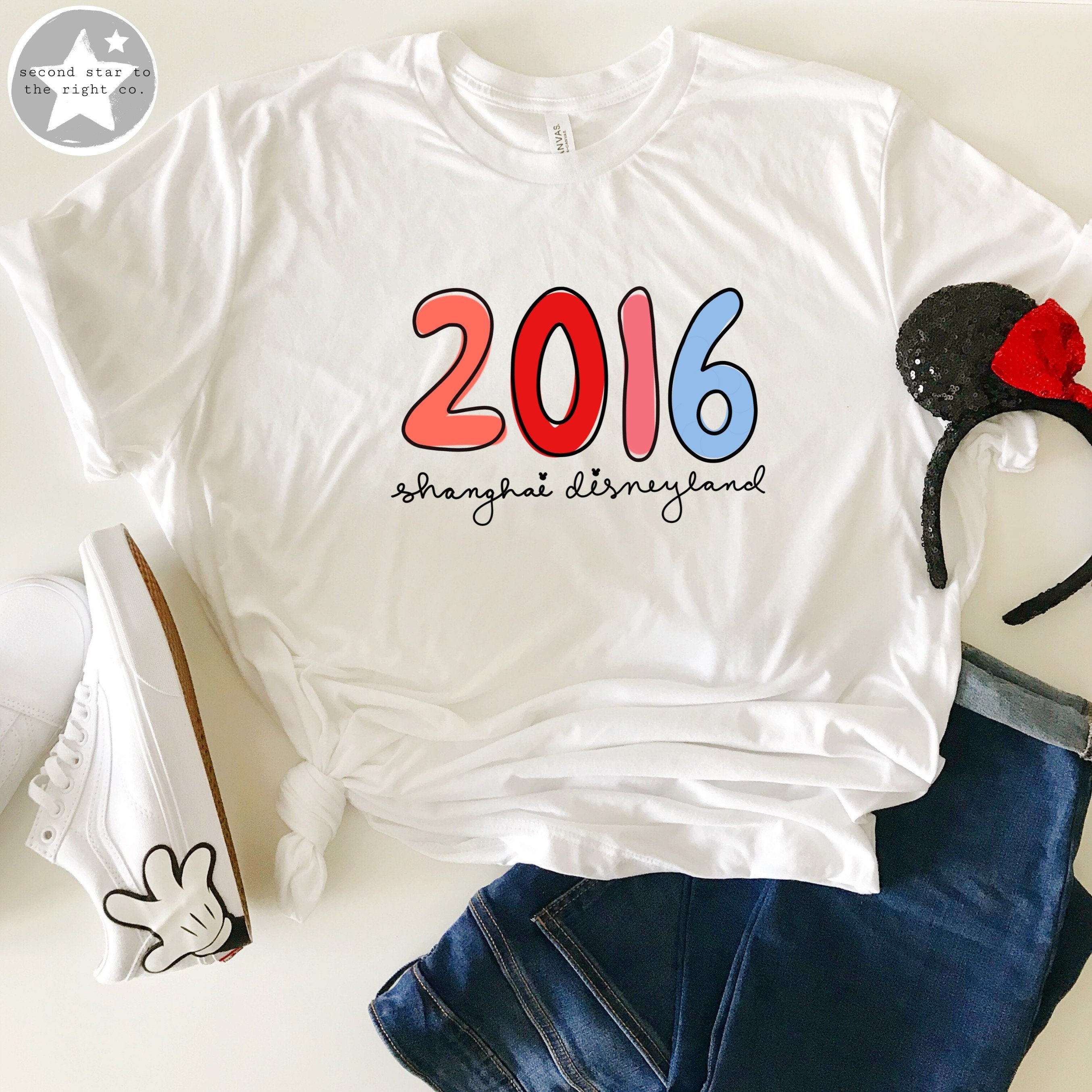 Shanghai Disneyland 16 Shirt Shanghai Disneyland Shirt Etsy Hong Kong