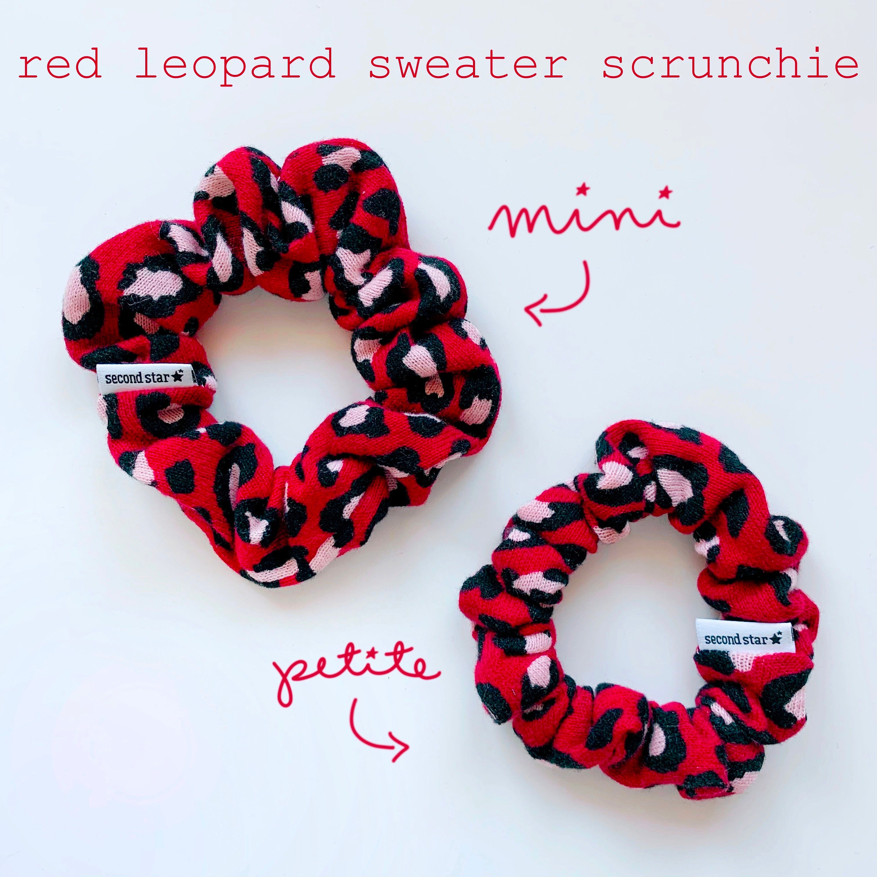 Red Leopard Sweater Scrunchie / Red Leopard Print Scrunchie / Red Cheetah  Print Scrunchie / Animal Print Scrunchie / Sweater Scrunchie -  Canada
