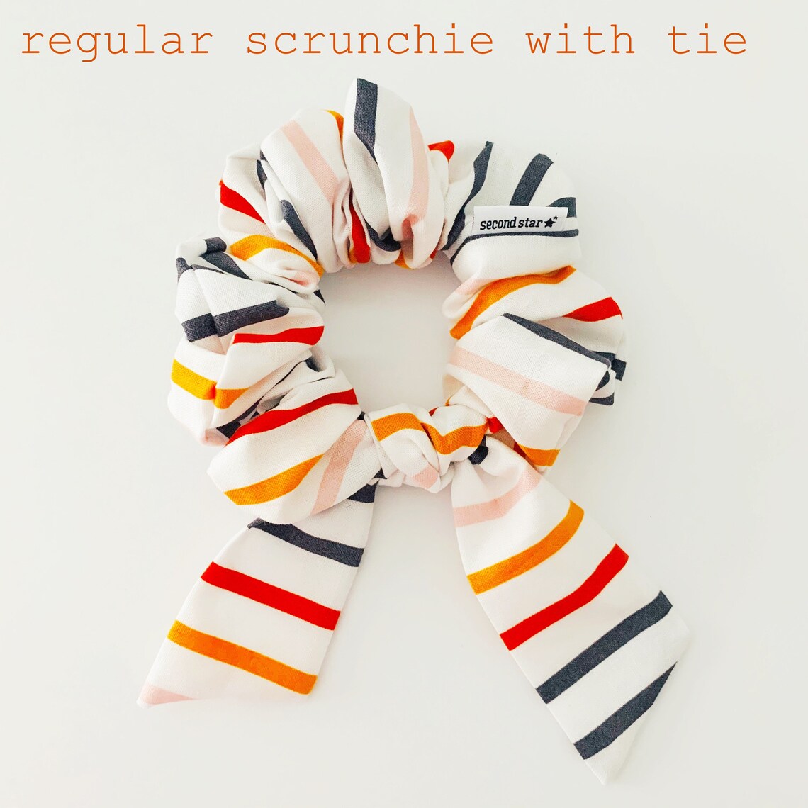 California Sunset Scrunchie / Stripe Scunchie / Sunset - Etsy