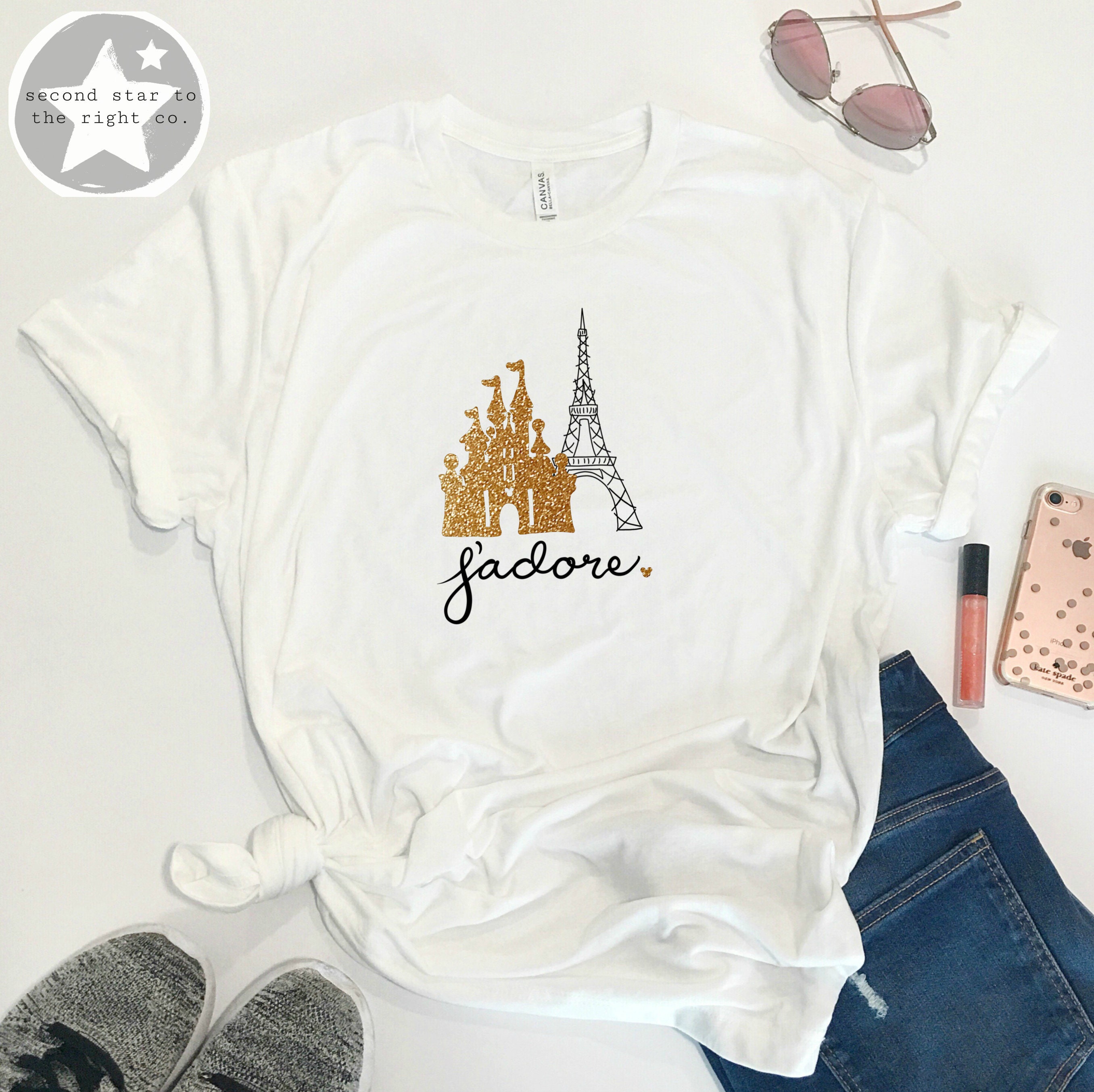 gordijn Relatie Goed gevoel J'adore Disney Paris Shirt / Disneyland Paris Shirt / - Etsy