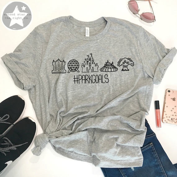 Disneyworld Icons Shirt / Disney World Park Icon Shirt