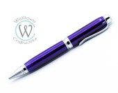 Purple quot Glass quot Ballpoint Pen