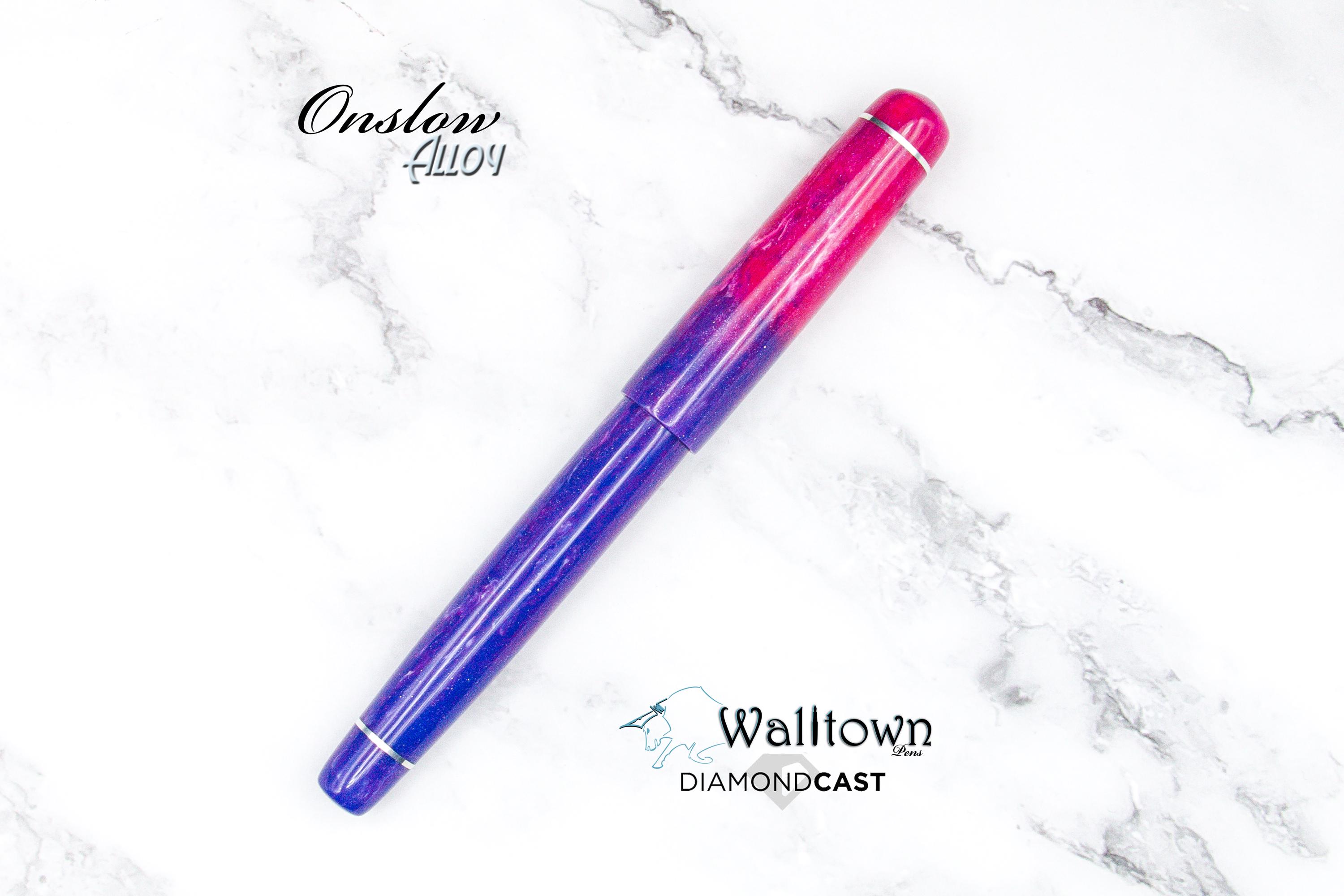 【日本入手困難一点物】アメリカ名店Walltown　レジン万年筆　キラキラ極細字 WalltownPens - Etsy 日本