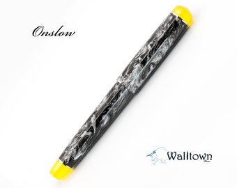 Ansel Adams with Forsythia | Onslow Model | #6 Jowo | Handmade Fountain Pen