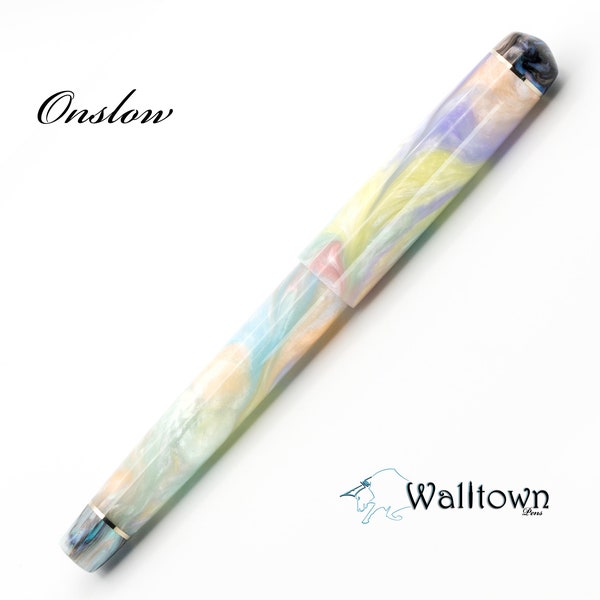 Opal X with Special Sauce | Onslow Model | #6 Jowo | Handmade Fountain Pen