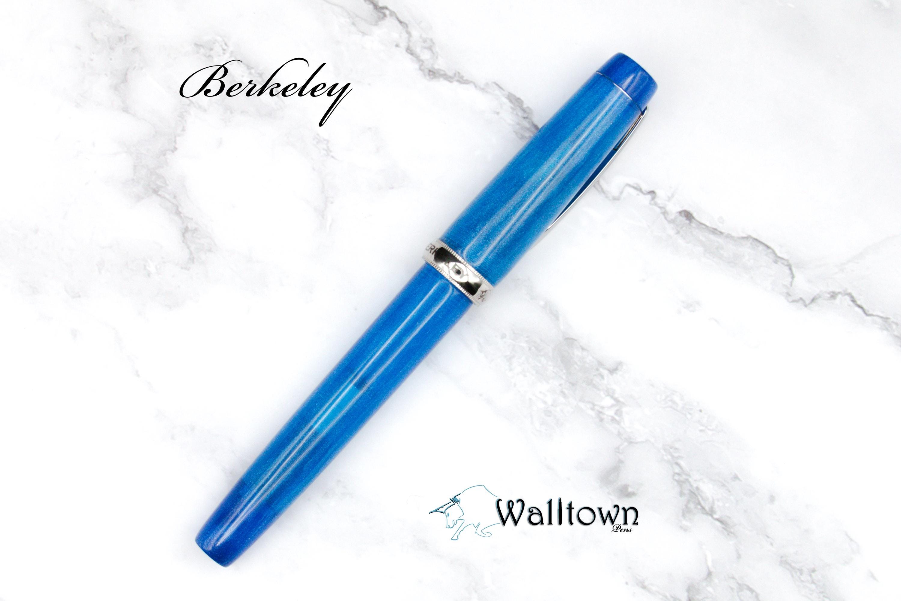 【日本入手困難一点物】アメリカ名店Walltown　レジン万年筆　キラキラ極細字 WalltownPens 日本 Etsy - 筆記具