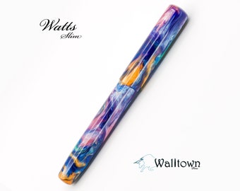 Fenice Sull'oceano | Watts Slim Model | #6 Jowo | Handmade Fountain Pen