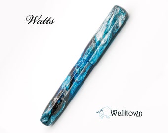 Divinity | Watts Model | #6 Jowo Nib | Handmade Fountain Pen