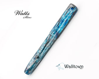 Divinity | Watts Slim Model | #6 Jowo Nib | Handmade Fountain Pen