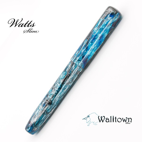 Divinity | Watts Slim Model | #6 Jowo Nib | Handmade Fountain Pen