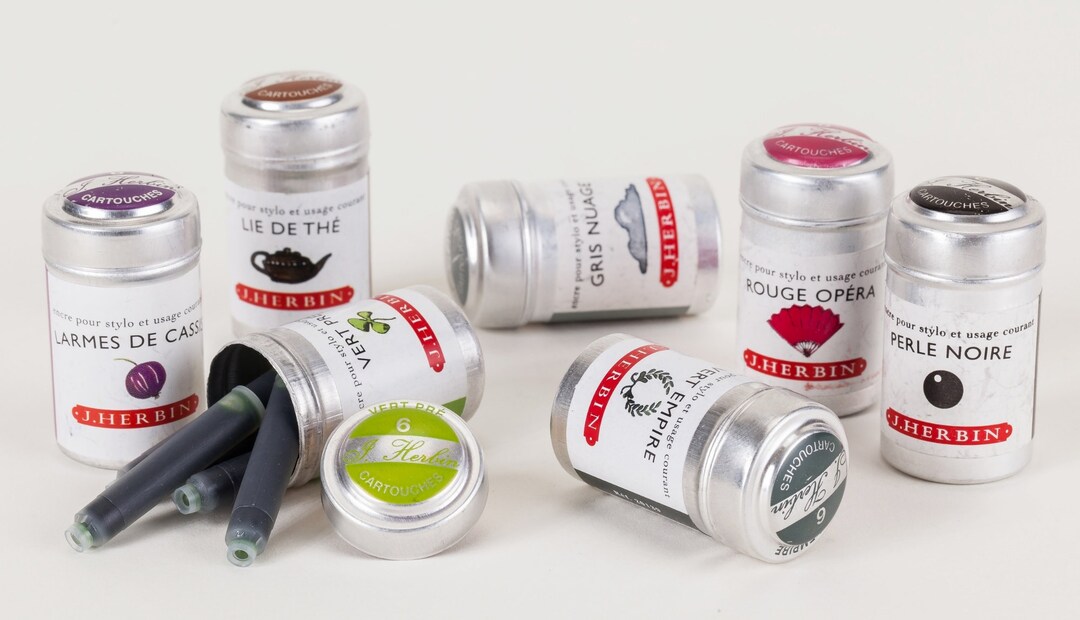 Buy J Herbin Fountain Pen Ink Cartridges (6pk) Online in India