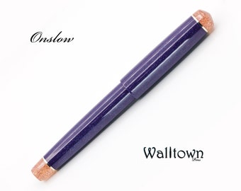 Grape Expectations with Glinda | Onslow Model | #6 Jowo | Handmade Fountain Pen