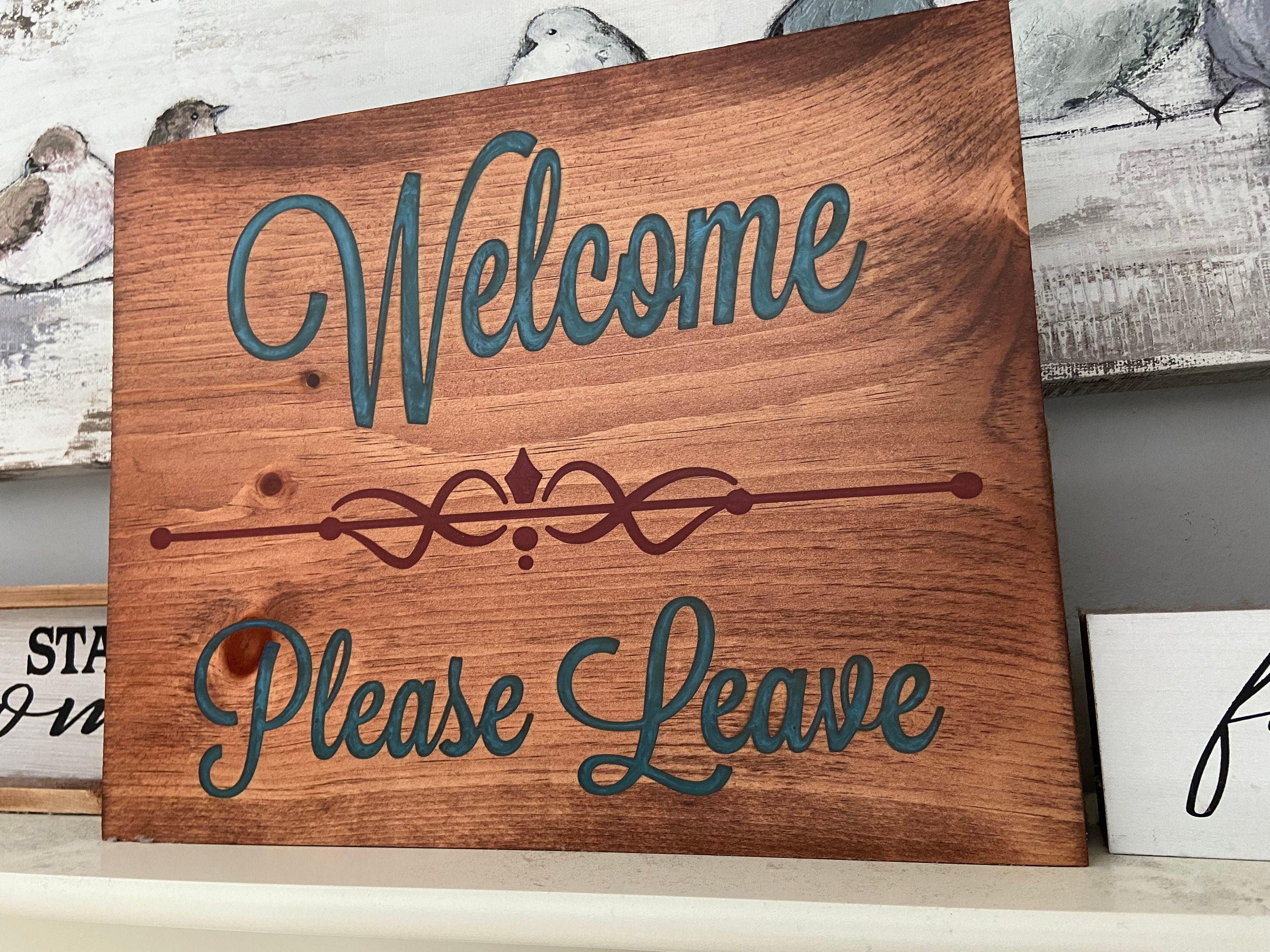 Welcome Sign - Etsy