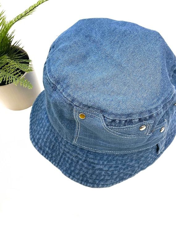 CoCopeaunts Denim Bucket Hat Cotton Summer Fisherman Hat for Men Spring  Autumn Outdoor Climbing Comfort Folding Women Basin Hat - Walmart.com