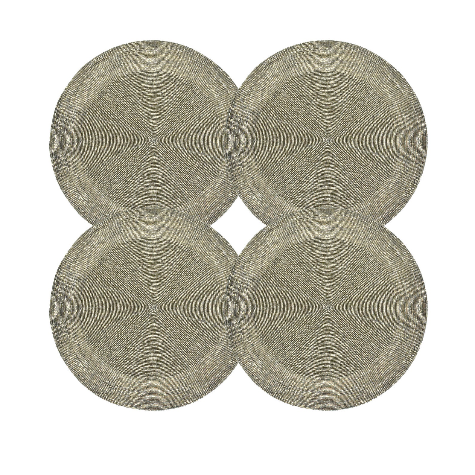 Handmade Beaded Charger Placemats Housewarming Gift Set Etsy