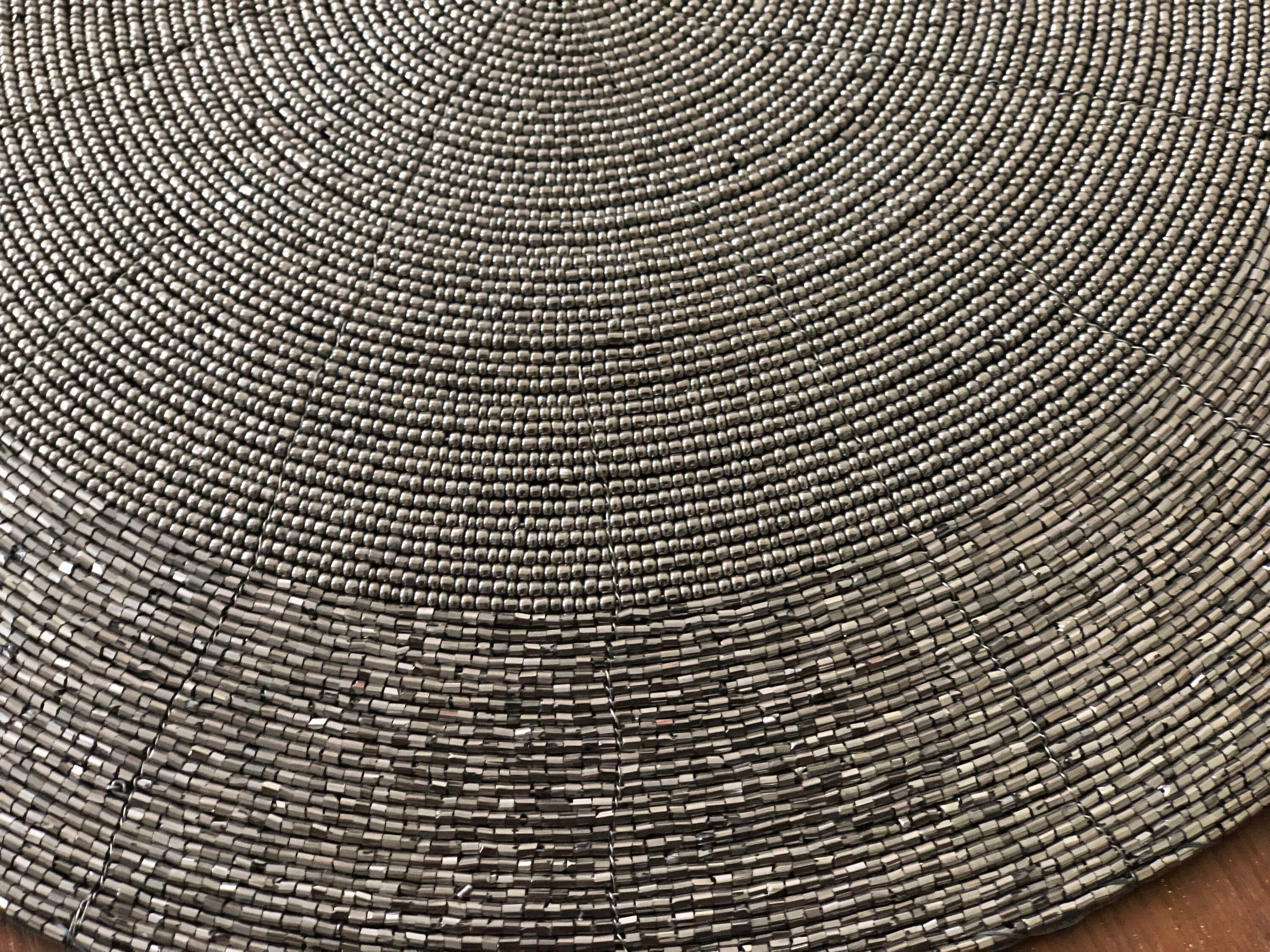 Handmade Beaded Charger Placemats Housewarming Gift Set Etsy Australia