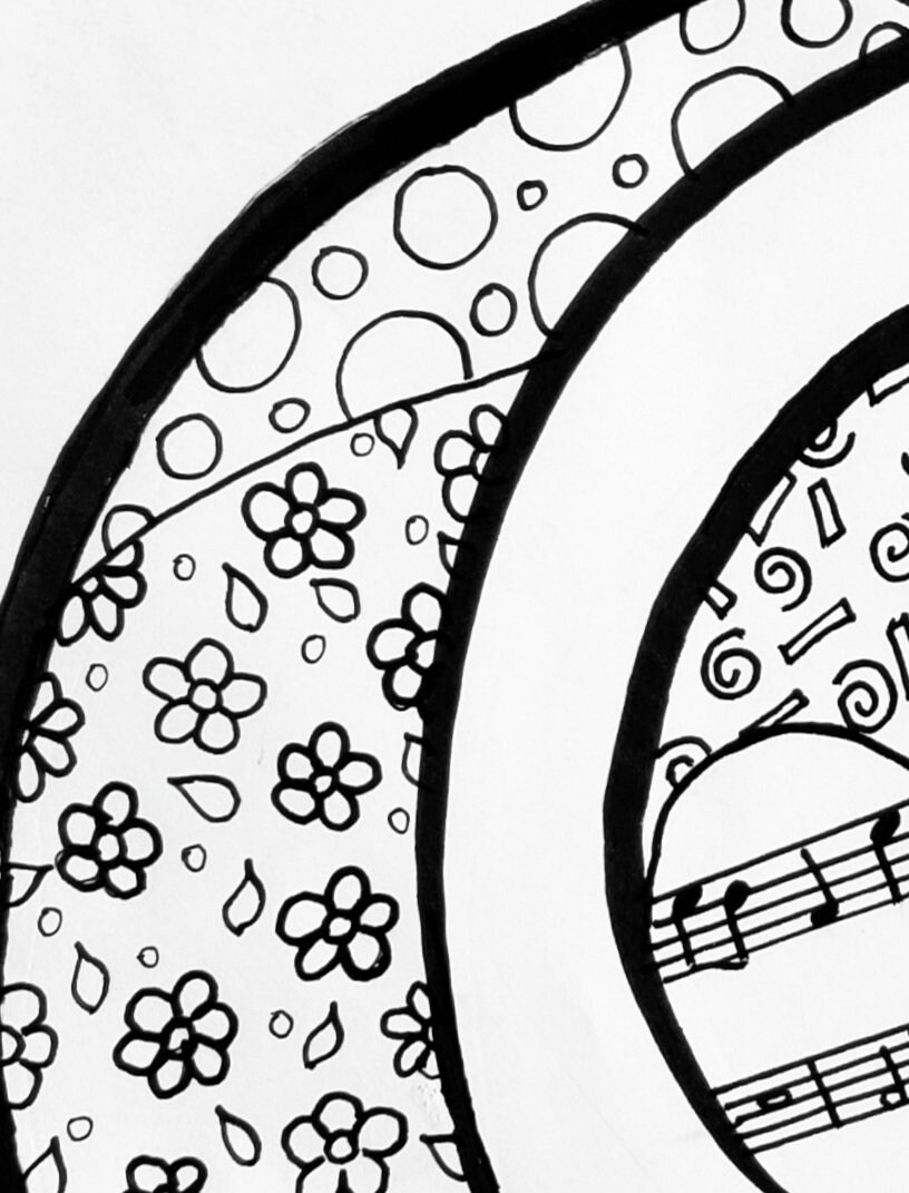 Music Coloring Page Pdf Jpeg - Etsy