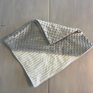 Minky and Flannel Baby Blankets
