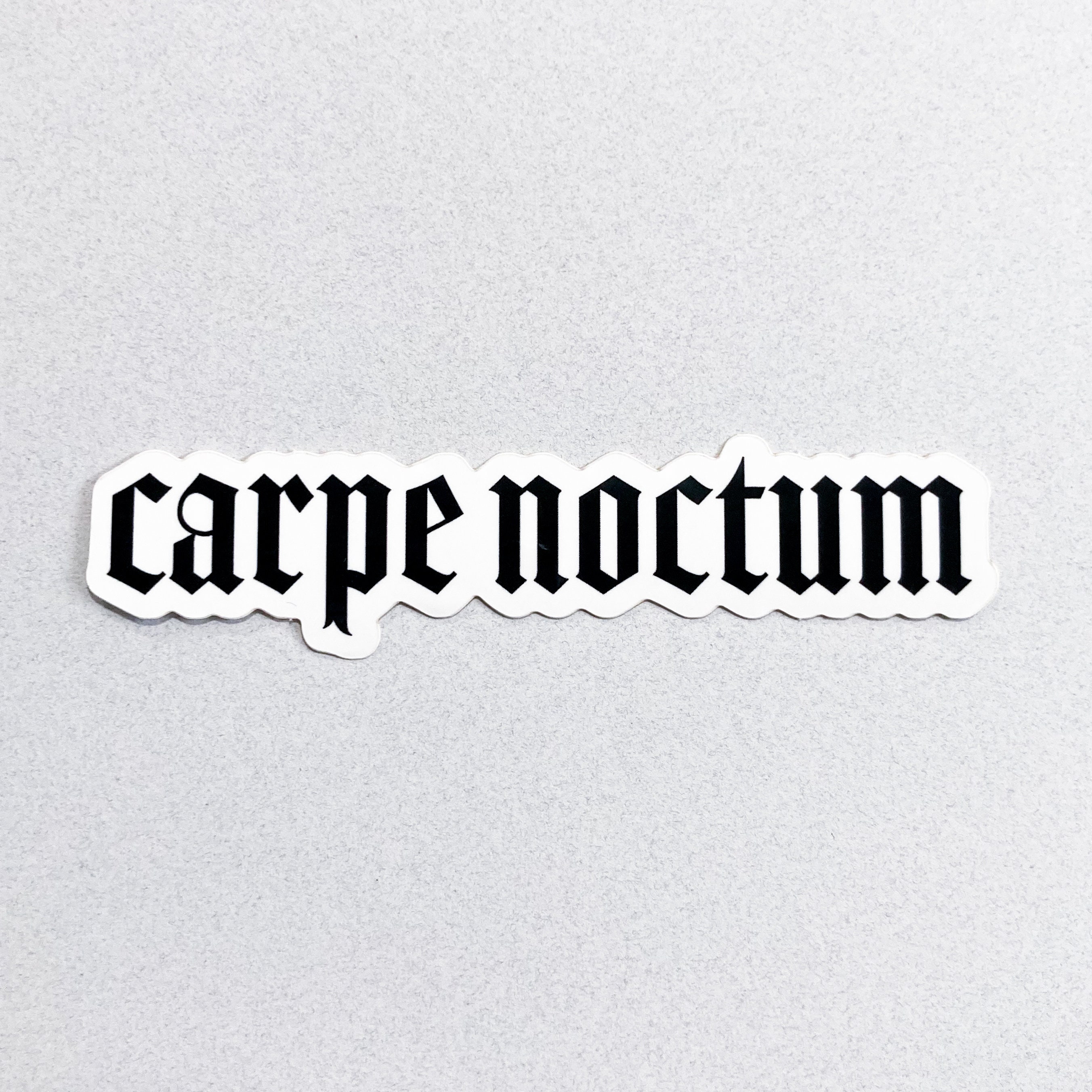 Carpe Noctum Sticker - Etsy
