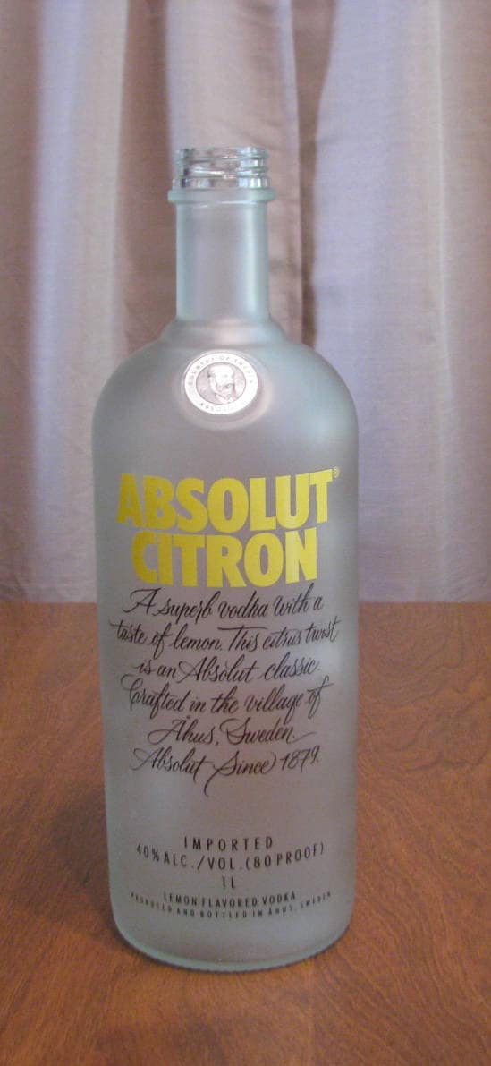 Absolut Vodka Citron