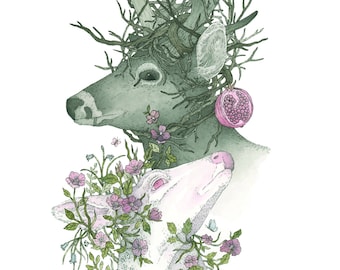 Hades and Persephone Giclée Art Print