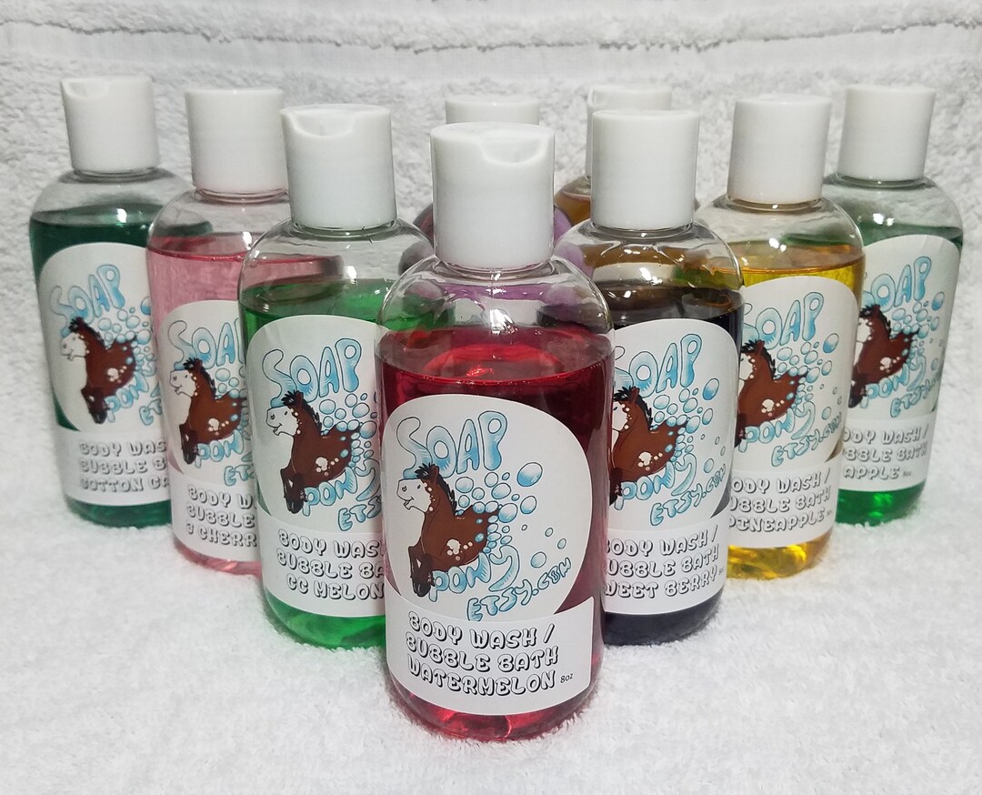 Bubble Bath and Body Wash Etsy